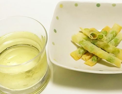 【暑い日にもオススメの爽やかコンビ！】フレイバー日本酒と枝豆のカリカリ揚げ