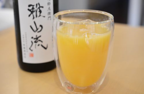 日本酒の卵酒
