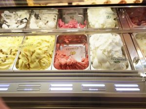 ドイツのアイスクリームショップ