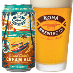 【今日2/17(月)発売！】ハワイから日本上陸！KONA BREWINGから期間限定醸造『Island Colada CREAM ALE』！カクテル「ピニャコラーダ」をビールに！？